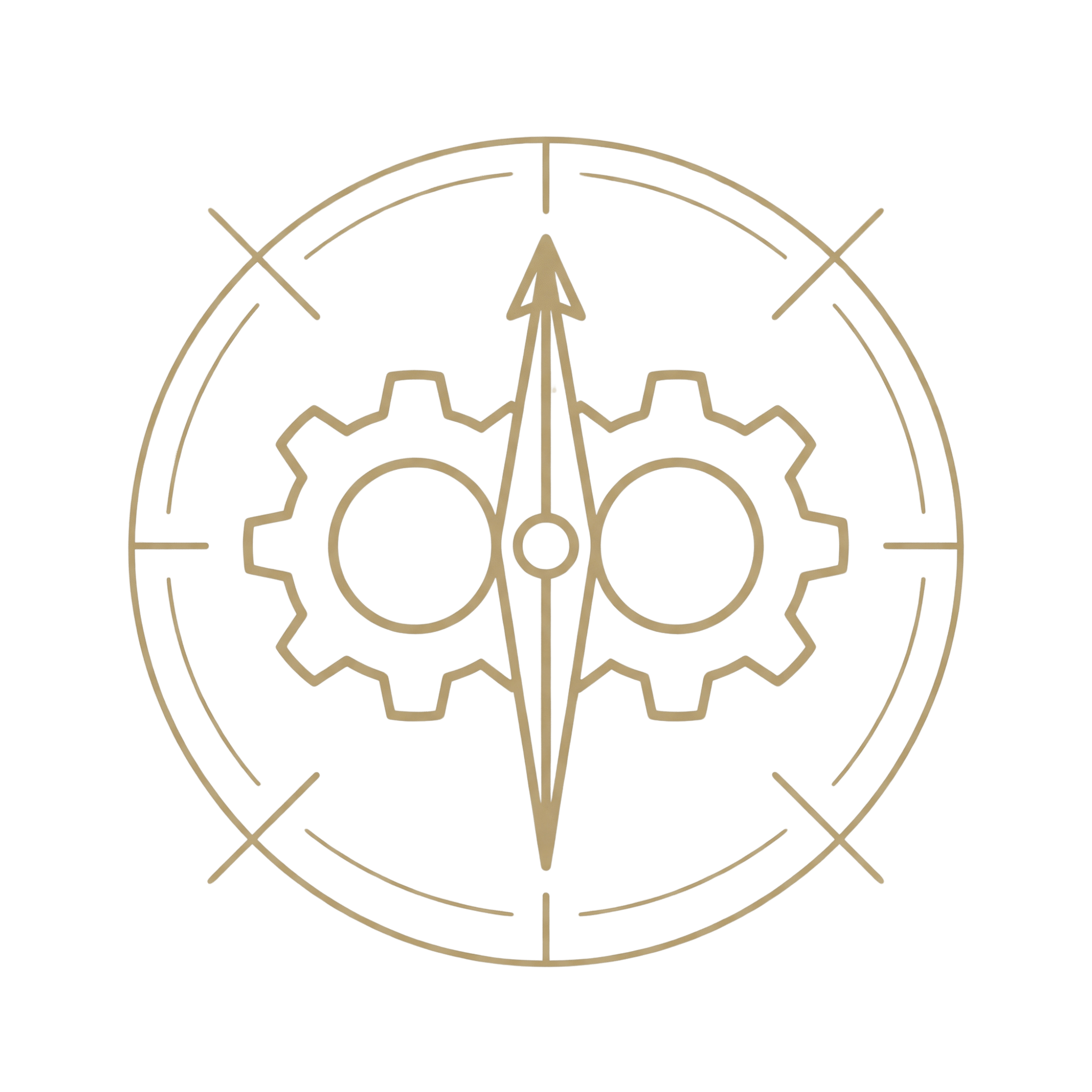 Tactical compass icon representing reflex rewiring system